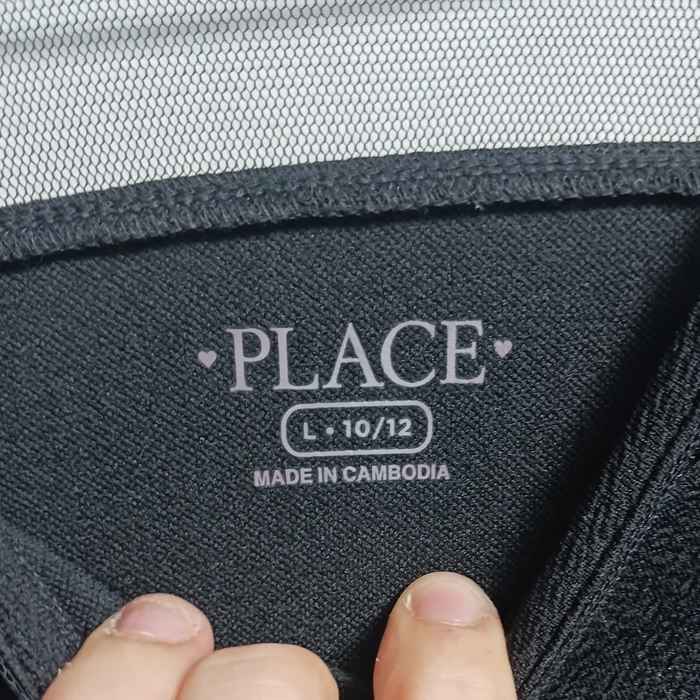 The children place